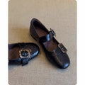 Damen Mary Jane Ballerinas mit funkelnden Schmuckdetails R&B