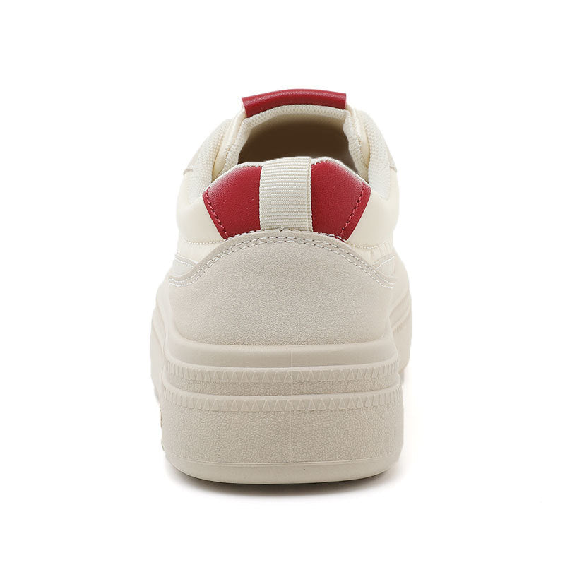 Damen sportliche Plateau-Sneaker mit modischem Design und bequemer Dämpfung R&B