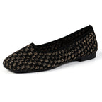 Damen Stylish und bequeme Ballerinas mit elastischem Obermaterial R&B