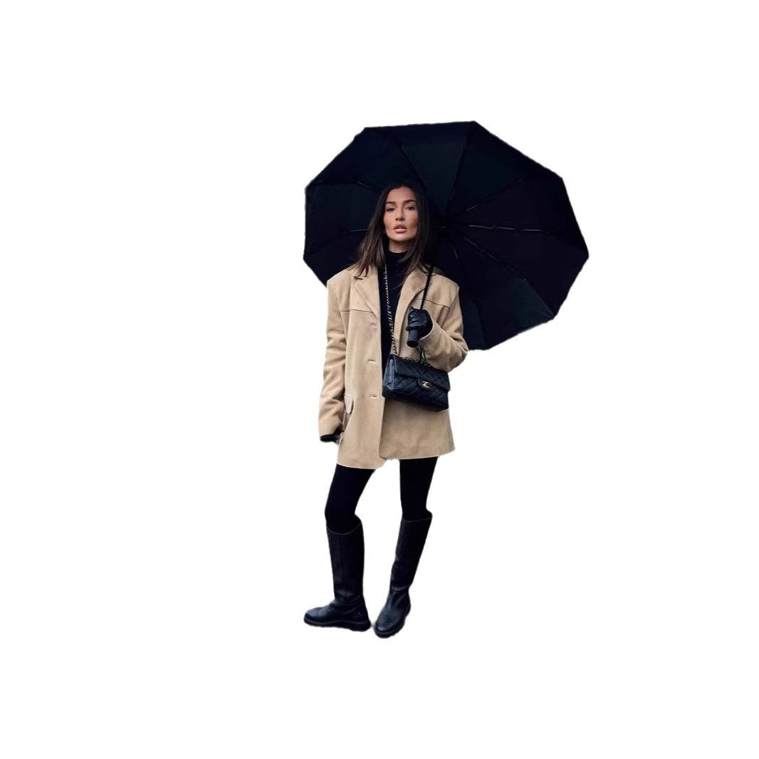 Damen Oversized Blazer mit strukturiertem Material R&B