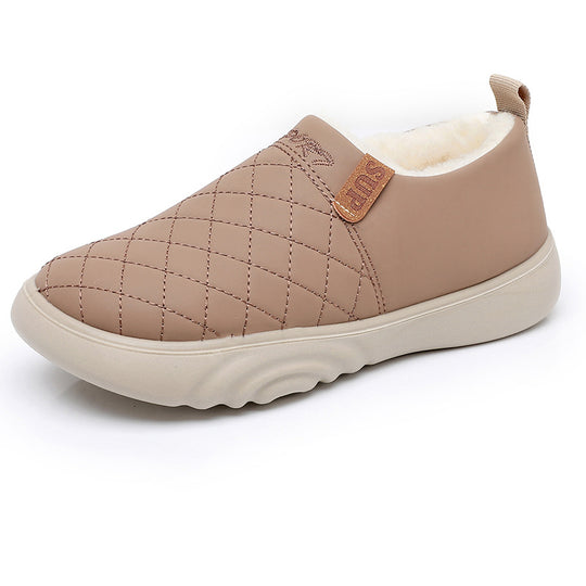 Damen Bequeme und warme Hausschuhe mit kuscheligem Innenfutter R&B