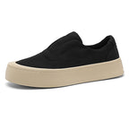 Damen Modische Slip-On Sneakers mit atmungsaktivem Obermaterial und dämpfender Laufsohle