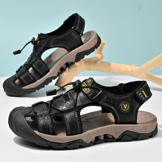 Damen Sportliche Sandalen mit ergonomischem Fußbett und rutschfester Sohle R&B