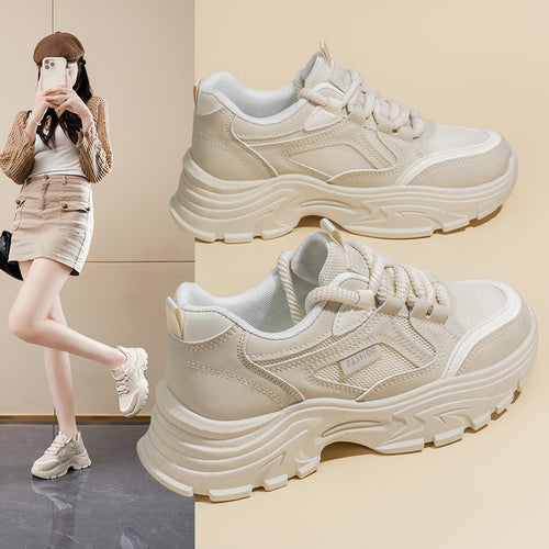 Damen Sportliche Trend Sneakers mit gepolsterter Sohle und flexiblem Design R&B