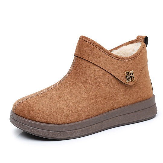 Damen Warmgefütterte Ankle Boots mit rutschfester Sohle R&B