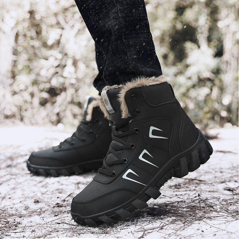 Damen isolierte Winterstiefel mit rutschfester Sohle und wärmendem Innenfutter R&B