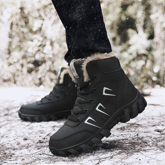 Damen isolierte Winterstiefel mit rutschfester Sohle und wärmendem Innenfutter R&B