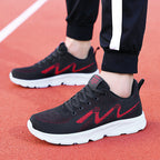 Damen Sportliche Sneakers mit atmungsaktivem Mesh-Obermaterial und stoßdämpfender Sohle  1774576066