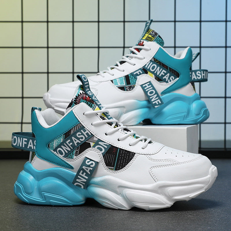 Damen Modische Lauf Sneakers mit innovativer Dämpfung und grafischen Akzenten