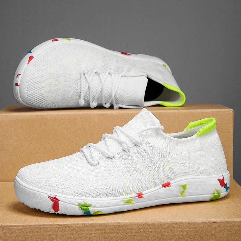 Damen Freizeit-Sneaker mit atmungsaktiver Mesh-Oberfläche und stoßdämpfendem Fußbett