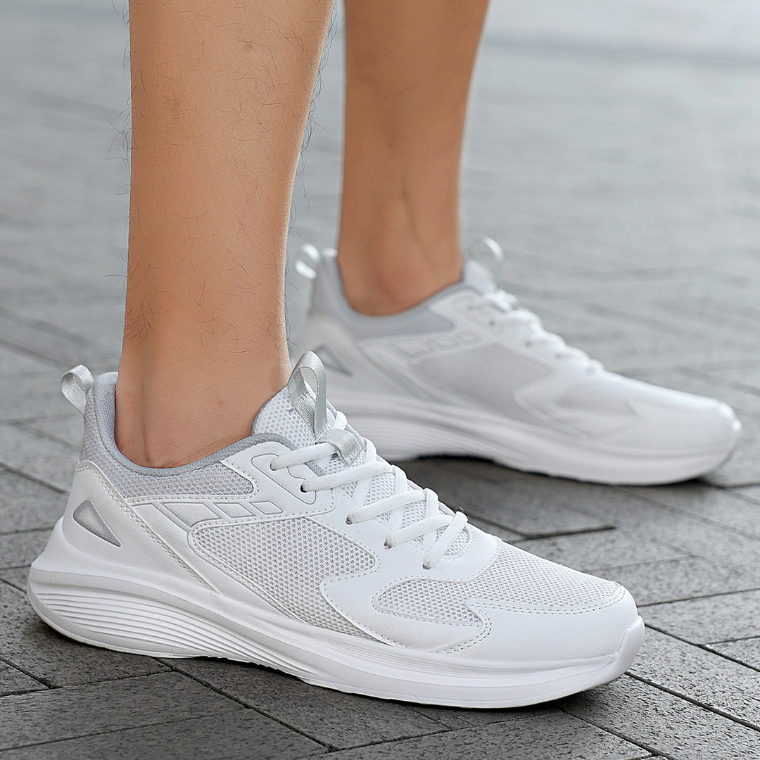 Damen Sportliche Sneakers mit atmungsaktivem Mesh und rutschfester Sohle R&B