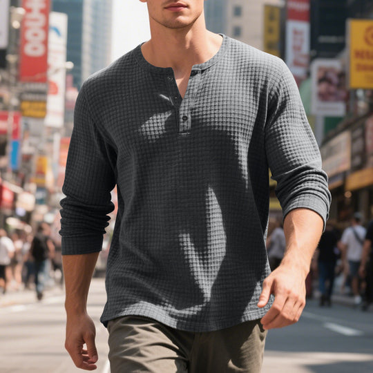 Herren Langarmshirt R&B