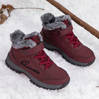 Damen Winterstiefel mit isolierendem Warmfutter und rutschfester Profilsohle R&B