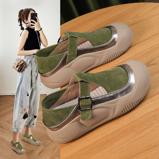 Damen bequeme Clogs mit verstellbarem Riemen und atmungsaktiver Sohle R&B
