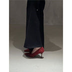 Damen elegante Pumps mit modischer Schleifenverzierung R&B