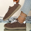 Damen Sneaker aus weichem Wildleder mit rutschfester Sohle R&B