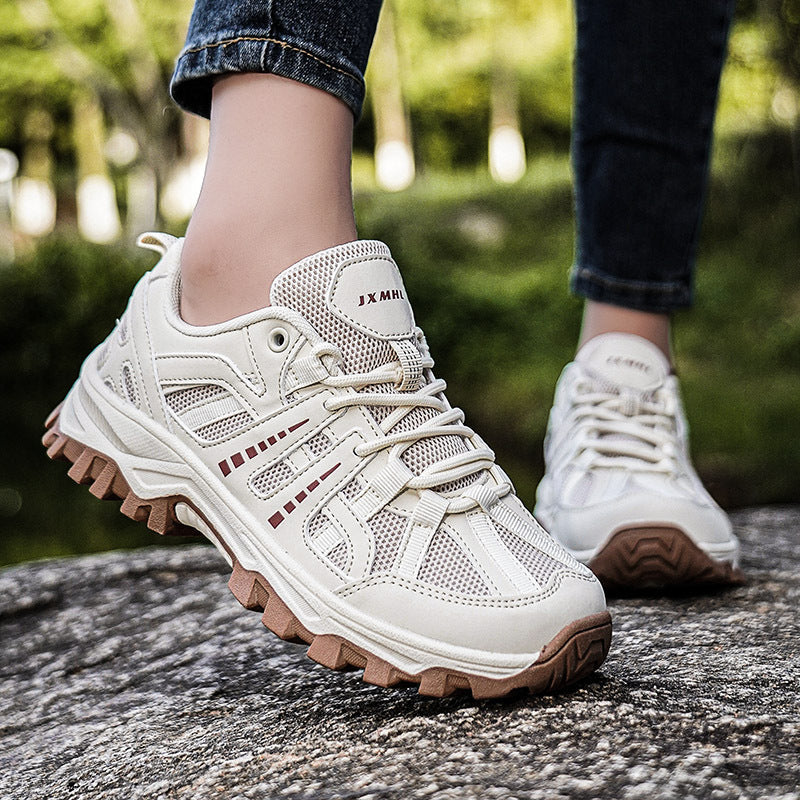 Damen Sportliche Trail Running Schuhe mit atmungsaktivem Mesh-Obermaterial und rutschfester Sohle R&B