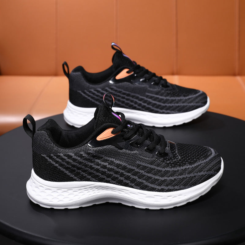 Damen Leichte Laufschuhe mit atmungsaktivem Obermaterial und stoßdämpfender Sohle R&B