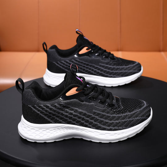 Damen Leichte Laufschuhe mit atmungsaktivem Obermaterial und stoßdämpfender Sohle R&B