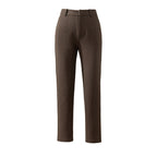 Damen klassische elegante Stoffhose