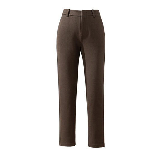 Damen klassische elegante Stoffhose
