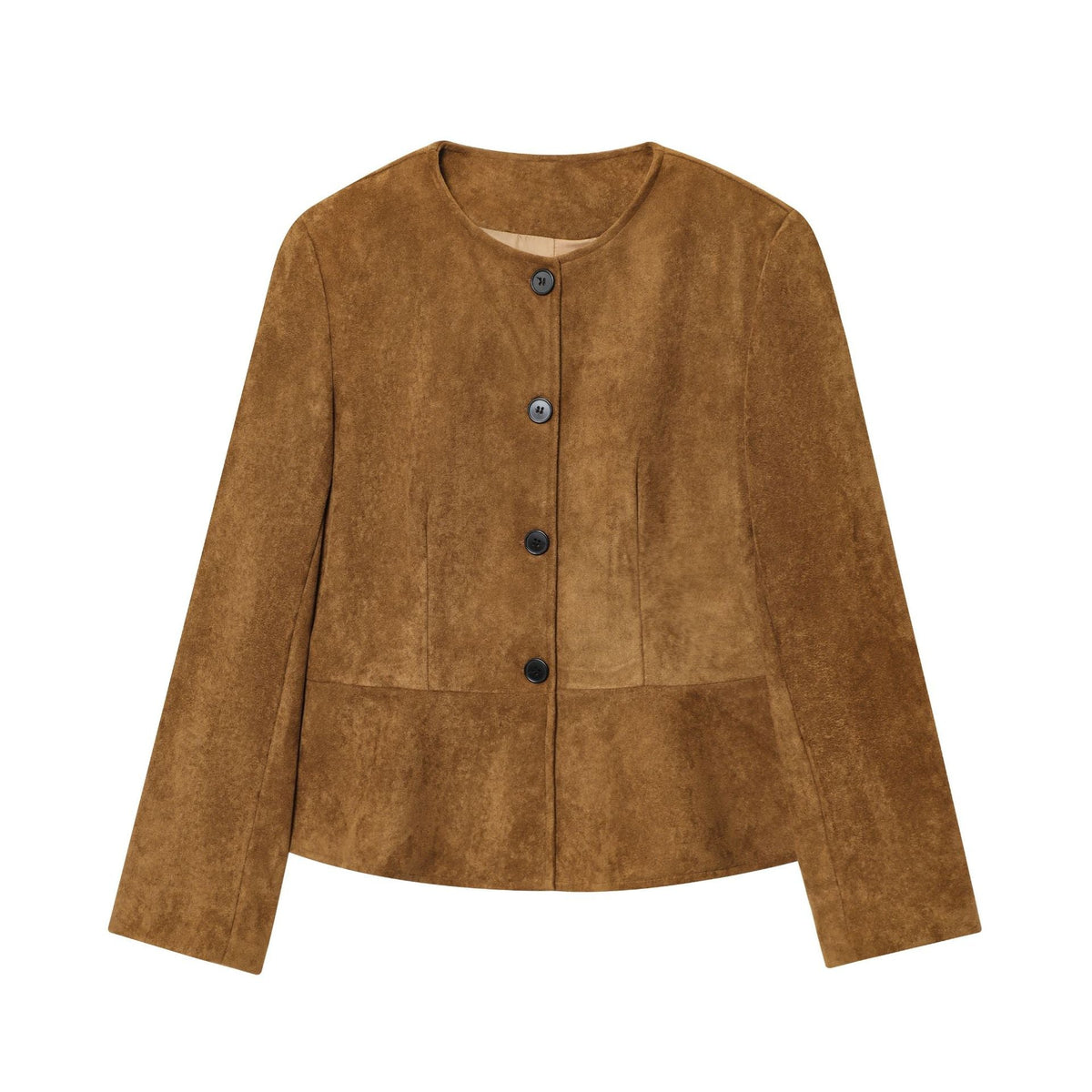 Damen elegante Velourjacke R&B