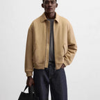 Herren lässige Steppjacke mit attraktivem Schnitt und praktischen Taschen Hedi-Mode