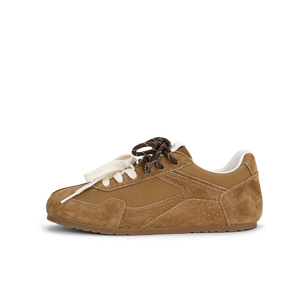 Damen sportliche Sneakers mit speziellen Schnürdetails und komfortabler Sohle R&B