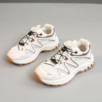 Damen Sportliche Laufschuhe mit elastischen Schnürsystem und atmungsaktiver Mesh-Oberfläche R&B