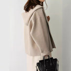 Damen Modische und elegante Kapuzenjacke aus weichem Material R&B