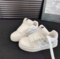 Damen Sneakers im modischen Retro-Stil mit strahlenden Akzenten R&B