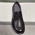 Damen Bequeme Schnürschuhe aus hochwertigem Kunstleder mit rutschfester Sohle