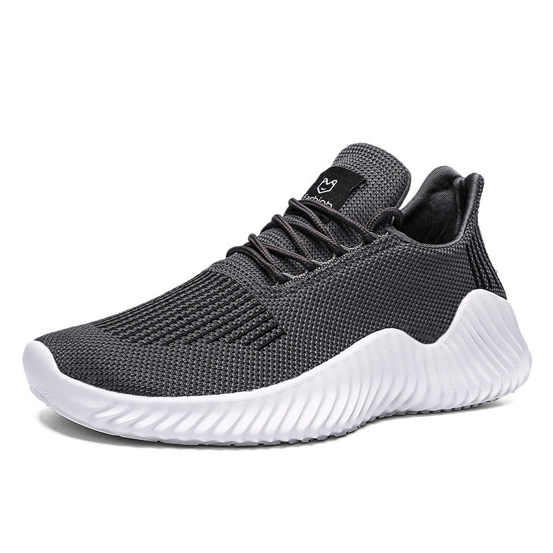 Damen Sneakers mit atmungsaktiver Strick-Oberfläche und flexibler Laufsohle R&B
