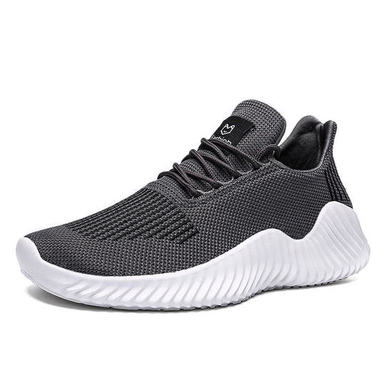 Damen Sneakers mit atmungsaktiver Strick-Oberfläche und flexibler Laufsohle R&B