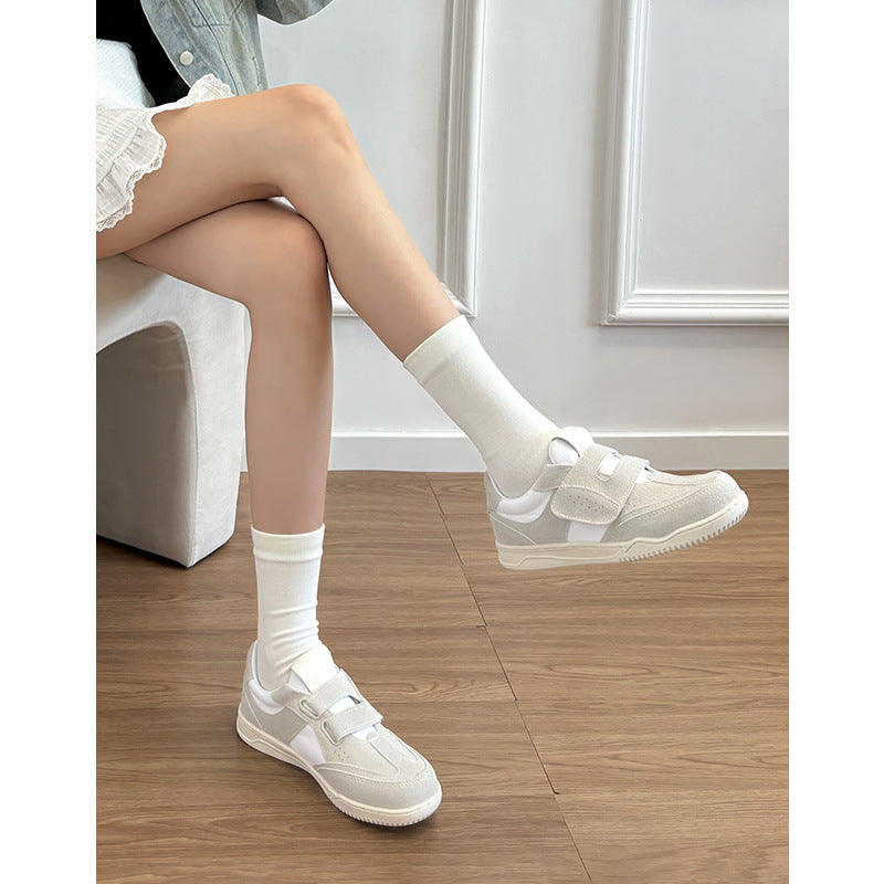 Damen Bequeme Sneakers mit Klettverschluss
