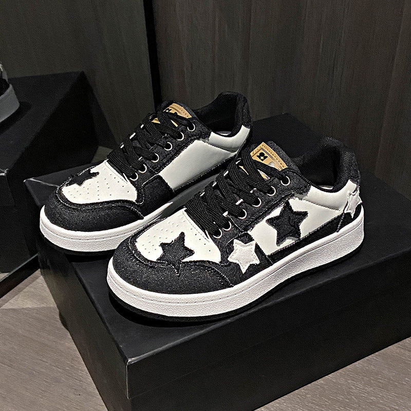 Damen Sneaker mit modischem Sternedesign R&B