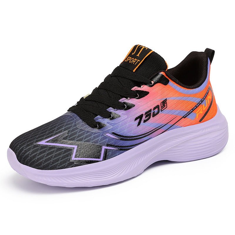 Damen Sportliche Running-Sneakers mit atmungsaktiver Mesh-Oberfläche und rutschfester Sohle R&B