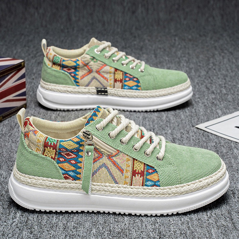 Damen Urbaner Freizeitsneaker mit kunstvollen Mustern und dämpfender Sohle R&B