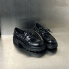Damen elegante Plateau Schnürschuhe mit stabiler Sohle und modischem Design R&B