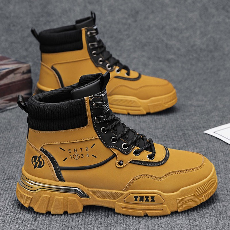 Damen hochschulgeeignete Winterstiefel mit rutschfester Sohle und praktischer Schnürung R&B
