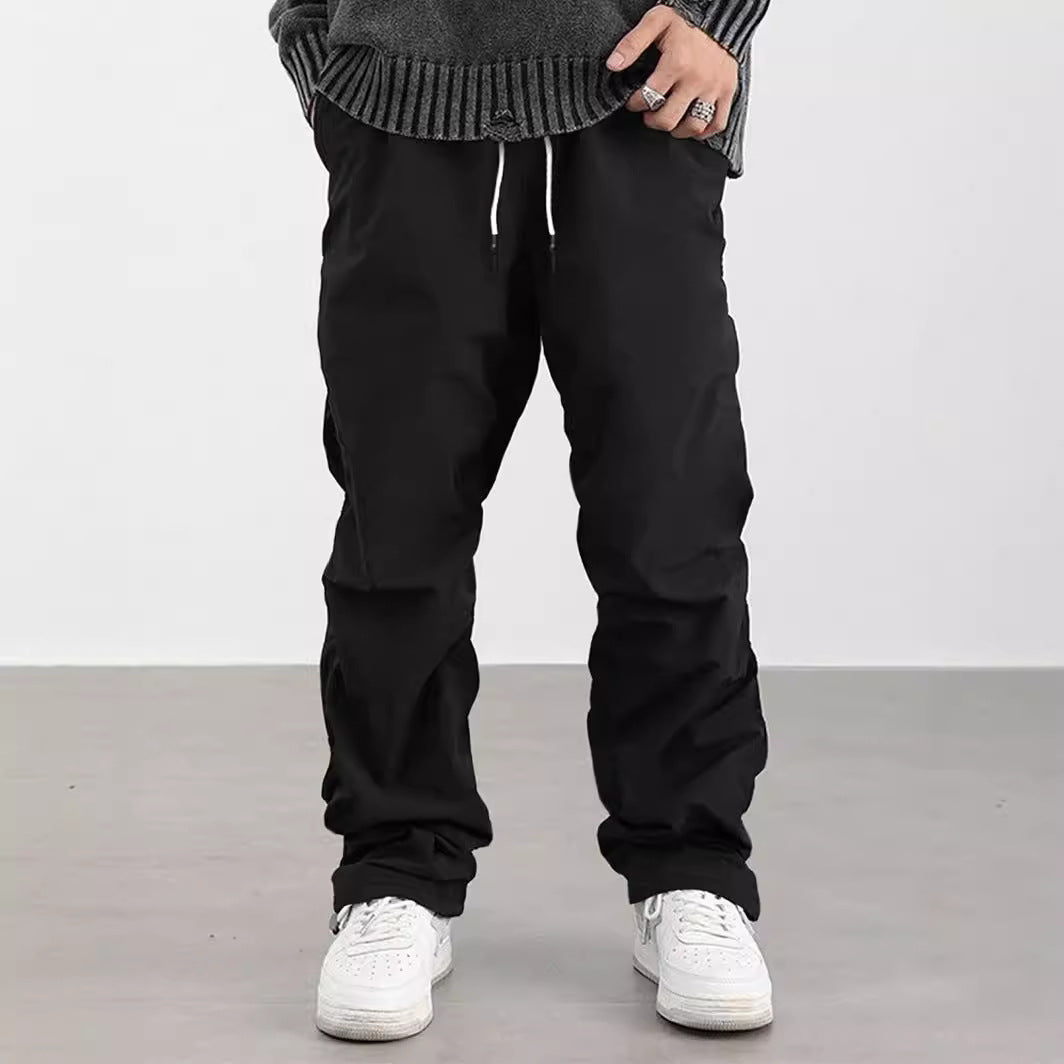 Herren lässige Cargo-Hose mit elastischem Bund und praktischen Taschen R&B