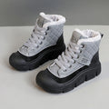 Damen Winterliche High-Top Stiefel mit kuscheligem Innenfutter und rutschfester Sohle R&B