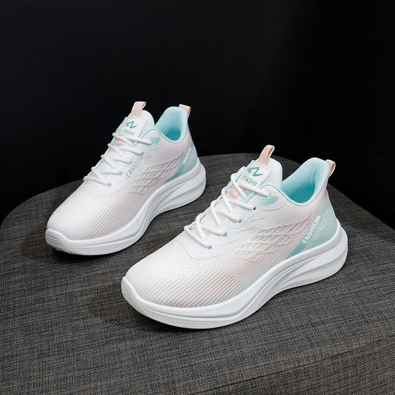 Damen Sportliche Lauf- und Freizeitschuhe mit atmungsaktivem Obermaterial R&B