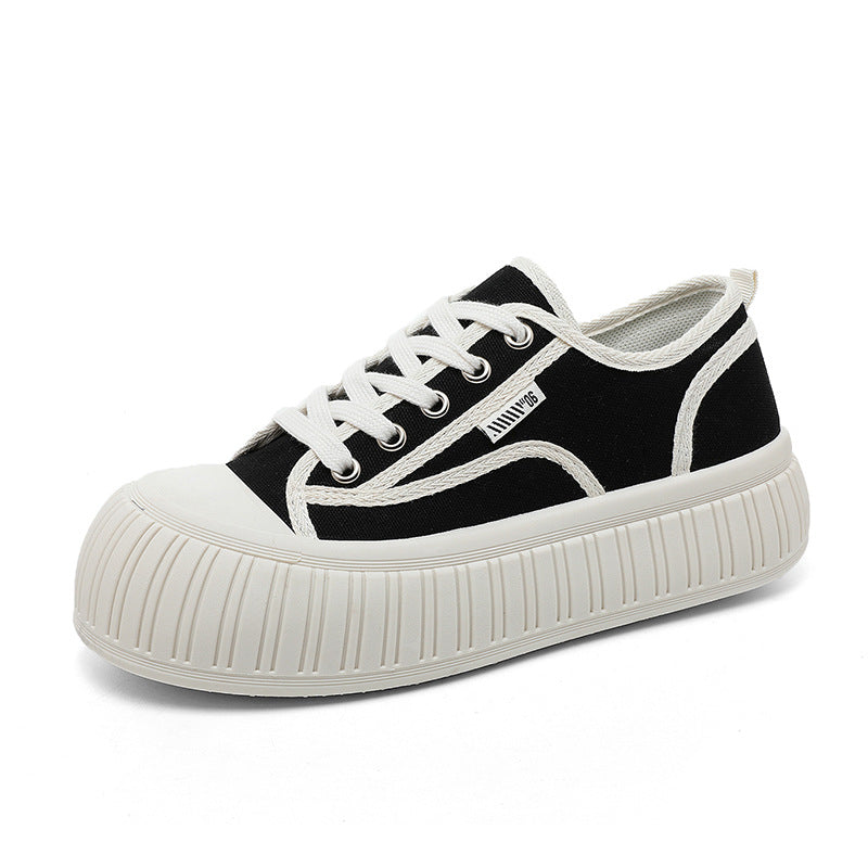 Damen Plateau Sneakers mit trendigem Design und komfortabler Dämpfung R&B