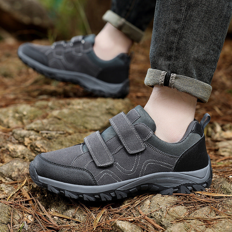 Damen Outdoor-Sneaker mit verstellbarem Klettverschluss und rutschfester Sohle