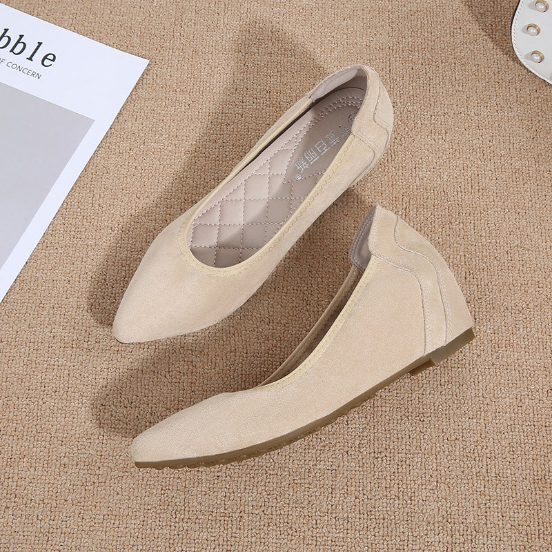 Damen Wedges Ballerinas mit bequemer Sohle und elegantem Design R&B