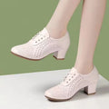 Damen Elegante und atmungsaktive Halbschuhe mit modischem Lochdesign R&B