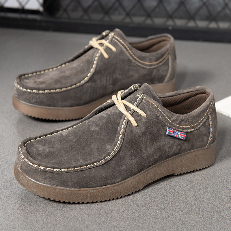 Damen elegante Mokassins aus hochwertigem Wildleder mit komfortabler Sohle R&B