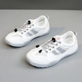 Damen modische und atmungsaktive Freizeitschuhe mit elastischem Schnürsystem R&B