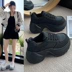 Damen Sportliche Chunky Sneakers mit trendigem Design und hoher Plattform R&B